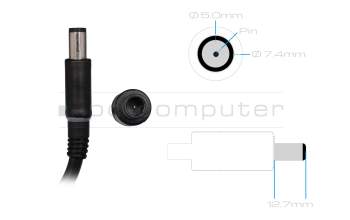 Alienware m17x R2 AC-adapter 240.0 Watt slim