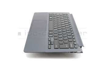 BA59-03594C original Samsung keyboard incl. topcase DE (german) black/anthracite with backlight