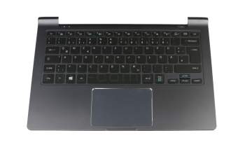 BA59-03767C original Samsung keyboard incl. topcase DE (german) black/black with backlight