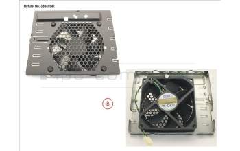 Fujitsu C26361-K1444-B35 FRONT FAN MODULE