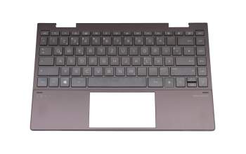 C6NB3H original HP keyboard incl. topcase DE (german) black/black with backlight