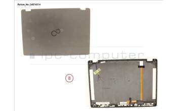 Fujitsu CP794437-XX LCD BACK COVER ASSY