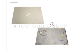 Fujitsu CP827162-XX LCD BACK COVER ASSY