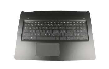 CQ890BYUT original HP keyboard incl. topcase DE (german) black/black