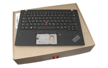 CS19BL-85D0 original Lenovo keyboard incl. topcase DE (german) black/black with backlight and mouse-stick WWAN