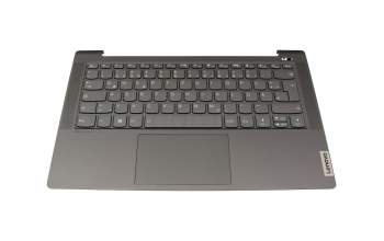 ET2UZ000200 original Lenovo keyboard incl. topcase DE (german) dark grey/grey with backlight