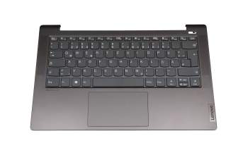 ET2UZ000200 original Lenovo keyboard incl. topcase DE (german) grey/grey