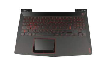 FA15P000300 original Lenovo keyboard incl. topcase DE (german) black/black with backlight