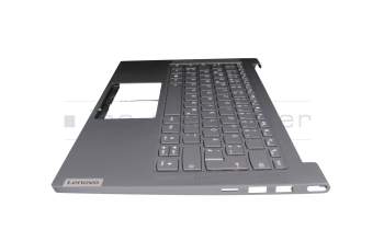 FALS2009010 original Lenovo keyboard incl. topcase DE (german) grey/grey with backlight