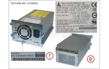 Fujitsu FUJ:355732444 ET LT S2 POWER SUPPLY 2U, 4U AUTOLOADER