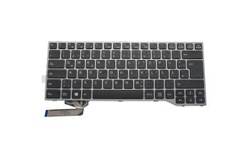 FUJ:CP629211-XX original Fujitsu keyboard DE (german) black/grey with backlight