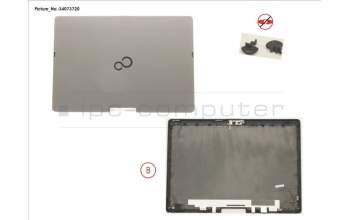 Fujitsu FUJ:CP776430-XX LCD BACK COVER (W/ MIC)