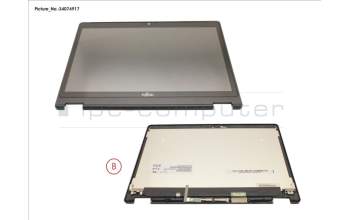 Fujitsu FUJ:CP784739-XX LCD ASSY FHD, AG (BOE) INCL.TOUCHPANEL