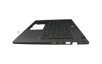 HQ3160A686007 original Huaqin keyboard incl. topcase DE (german) black/black with backlight