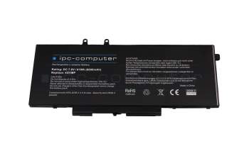 IPC-Computer battery (4 cells) compatible to Dell 451-BCNX with 61Wh