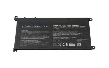 IPC-Computer battery 39Wh suitable for Dell Latitude 13 (3300)