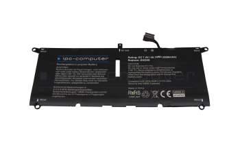 IPC-Computer battery compatible to Dell 2ICP4/60/80-2 with 40Wh