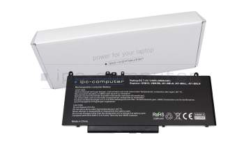 IPC-Computer battery compatible to Dell 8V5GX with 43Wh