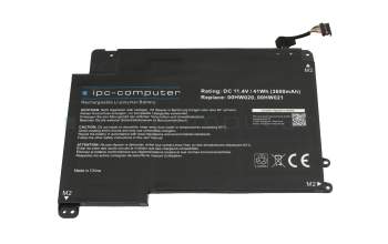 IPC-Computer battery compatible to Lenovo 8SSB10F46458 with 40Wh