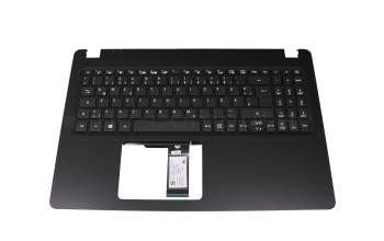 K2751327KA01 original Acer keyboard incl. topcase DE (german) black/black