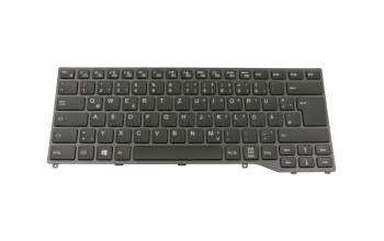 Keyboard DE (german) black/black matte original suitable for Fujitsu LifeBook E5410