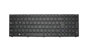 Keyboard DE (german) black/black matte suitable for Medion Akoya E6240T