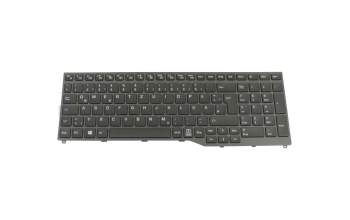 Keyboard DE (german) black/grey without backlight original suitable for Fujitsu LifeBook E559