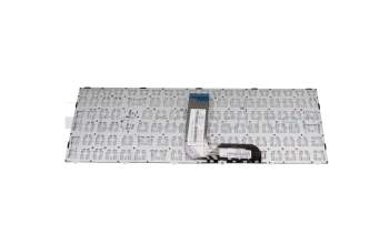 Keyboard DE (german) black/white/black white original suitable for Nexoc B1512 (NJ51CU)