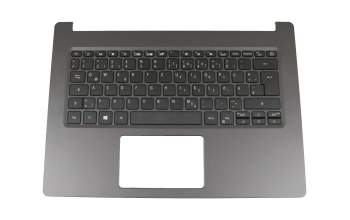 Keyboard incl. topcase DE (german) black/black original suitable for Acer Aspire 5 (A514-52)