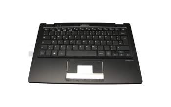 Keyboard incl. topcase DE (german) black/black original suitable for Emdoor NT16H