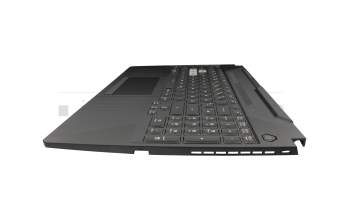 Keyboard incl. topcase DE (german) black/black with backlight original suitable for Asus FA506IC