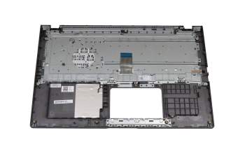 Keyboard incl. topcase DE (german) black/grey original suitable for Asus VivoBook 15 F509UA