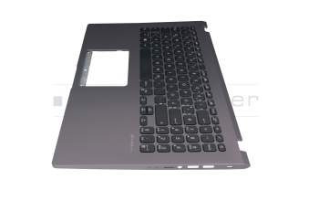 Keyboard incl. topcase DE (german) black/grey original suitable for Asus VivoBook 15 F509UA