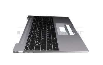 Keyboard incl. topcase DE (german) black/grey original suitable for Medion Akoya E15307 (NS15AD)