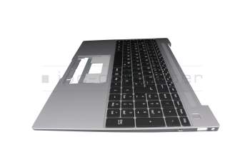 Keyboard incl. topcase DE (german) black/grey original suitable for Medion Akoya E15308 (NS15ADR)