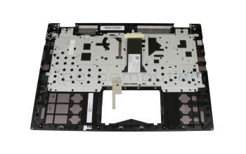 Keyboard incl. topcase DE (german) black/grey with backlight original suitable for Acer Spin 5 (SP513-53N)