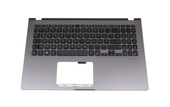 Keyboard incl. topcase DE (german) black/grey with backlight original suitable for Asus VivoBook 15 F509JA