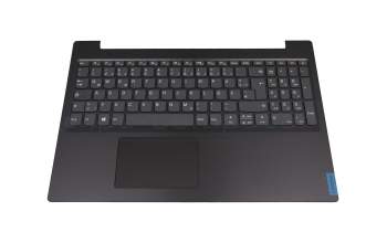 Keyboard incl. topcase DE (german) grey/grey original suitable for Lenovo IdeaPad L340-15IRH (81LK)