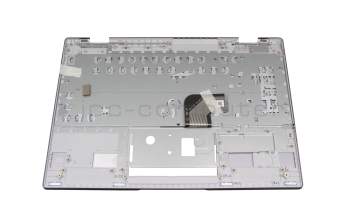 Keyboard incl. topcase DE (german) grey/grey original suitable for Medion Akoya E4272 (YM14G)