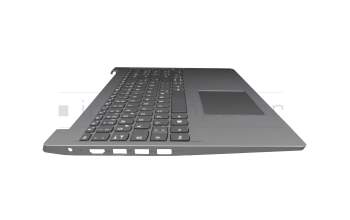 Keyboard incl. topcase DE (german) grey/silver original suitable for Lenovo IdeaPad S145-15API (81UT)