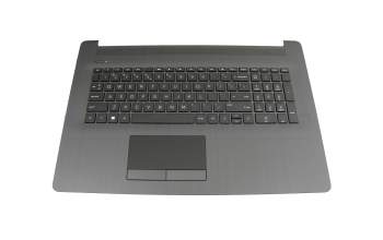 L20192-B31 original HP keyboard incl. topcase NL (dutch) black/silver