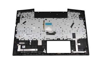 L23746-041 original HP keyboard incl. topcase DE (german) black/white/black with backlight