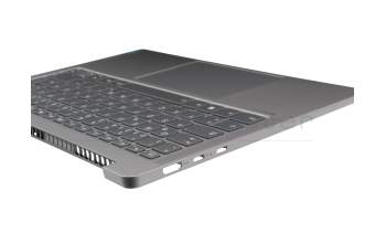 LCM19J16D0J686QW original Lenovo keyboard incl. topcase DE (german) black/grey with backlight