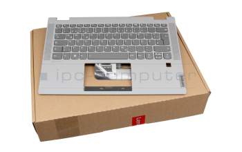 LCM19J16D0JS original Lenovo keyboard incl. topcase DE (german) dark grey/grey with backlight