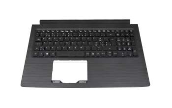 LVST_AB0B original Acer keyboard incl. topcase CH (swiss) black/black