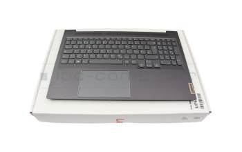 NB6188 original Lenovo keyboard incl. topcase DE (german) grey/grey with backlight