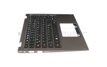 NK.I111S.04C original Acer keyboard incl. topcase DE (german) black/grey