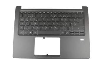 NK.I1313.0D2 original Wistron keyboard incl. topcase DE (german) black/black with backlight