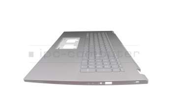 NK17170KT original Acer keyboard incl. topcase DE (german) grey/grey with backlight