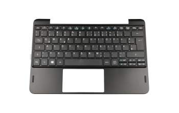 NKI101303X original Acer keyboard incl. topcase DE (german) black/black